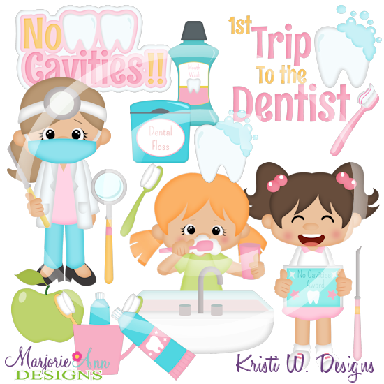 No Cavities-Girls SVG Cutting Files Includes Clipart - Click Image to Close
